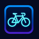 icon_internet_bicycle_futuristic icon preview