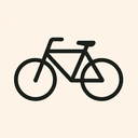 icon_internet_bicycle_minimal_outline icon preview