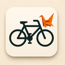 icon_internet_bicycle_origami icon preview