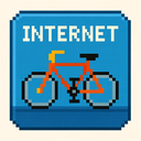 icon_internet_bicycle_pixel_art icon preview