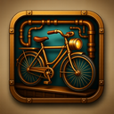 icon_internet_bicycle_steampunk icon preview