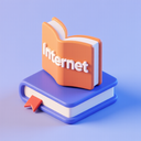 icon_internet_book_3d_isometric icon preview