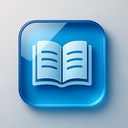 icon_internet_book_glassy icon preview