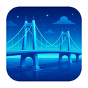 icon_internet_bridge_futuristic icon preview