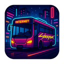 icon_internet_bus_cyberpunk icon preview
