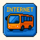 icon_internet_bus_pixel_art icon preview