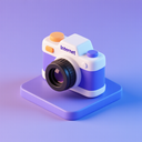 icon_internet_camera_3d_isometric icon preview