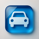 icon_internet_car_glassy icon preview