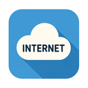 icon_internet_cloud_flat_design icon preview