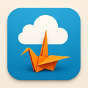 icon_internet_cloud_origami icon preview