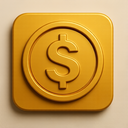 icon_internet_coin_embossed icon preview