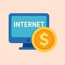 icon_internet_coin_flat_pastel icon preview