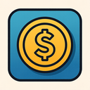 icon_internet_coin_geometric icon preview