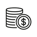 icon_internet_coin_line_art icon preview