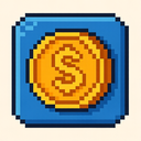 icon_internet_coin_pixel_art icon preview