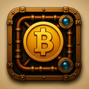 icon_internet_coin_steampunk icon preview