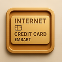 icon_internet_credit_card_embossed icon preview