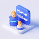 icon_internet_database_3d_isometric icon preview