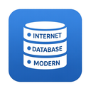 icon_internet_database_modern icon preview