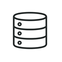 icon_internet_database_outline icon preview