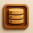 icon_internet_database_wooden icon preview