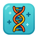 icon_internet_dna_strand_cartoon icon preview