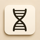 icon_internet_dna_strand_elegant icon preview