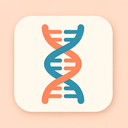 icon_internet_dna_strand_flat_pastel icon preview