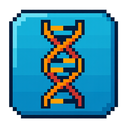 icon_internet_dna_strand_pixel_art icon preview