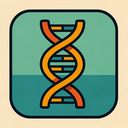 icon_internet_dna_strand_retro icon preview