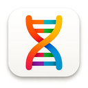 icon_internet_dna_strand_vibrant_colors icon preview