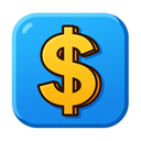 icon_internet_dollar_sign_cartoon icon preview