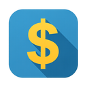 icon_internet_dollar_sign_flat_design icon preview