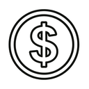 icon_internet_dollar_sign_outline icon preview