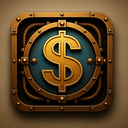 icon_internet_dollar_sign_steampunk icon preview