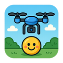 icon_internet_drone_cartoon icon preview