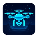 icon_internet_drone_futuristic icon preview
