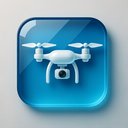 icon_internet_drone_glassy icon preview