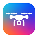 icon_internet_drone_gradient icon preview