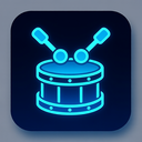 icon_internet_drum_futuristic icon preview