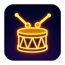 icon_internet_drum_glow_effect icon preview