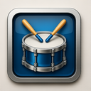 icon_internet_drum_metallic icon preview
