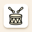 icon_internet_drum_minimalist icon preview