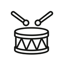 icon_internet_drum_outline icon preview