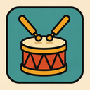 icon_internet_drum_retro icon preview