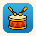 icon_internet_drum_rounded icon preview