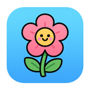 icon_internet_flower_cartoon icon preview