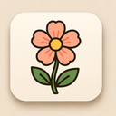 icon_internet_flower_elegant icon preview
