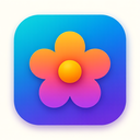 icon_internet_flower_gradient icon preview