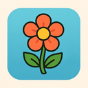 icon_internet_flower_iconic icon preview